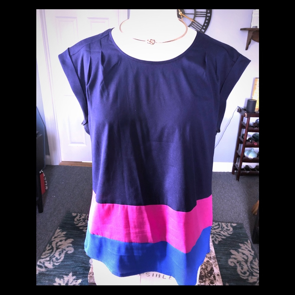 Colorblocked New York & Company Shell
